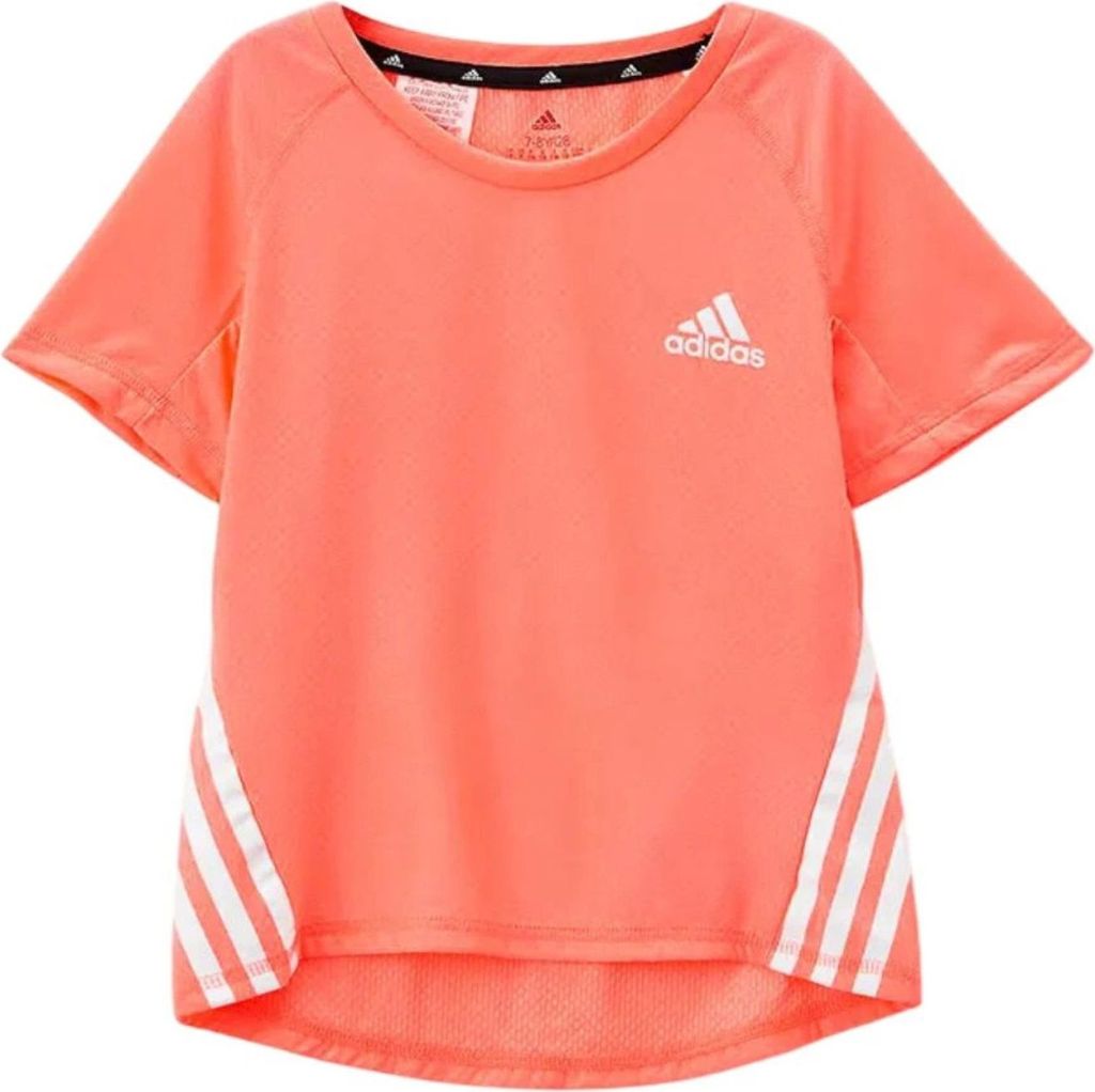 Adidas G AR 3S Mädchen-T-Shirt rosa Neon Sport 128