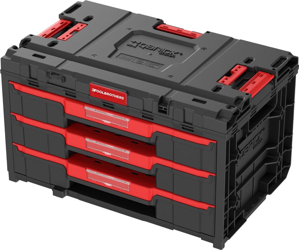 Toolbrothers RHINO XXL Drawer 3 ECO mit drei Schubläden + Trennwänden IP66