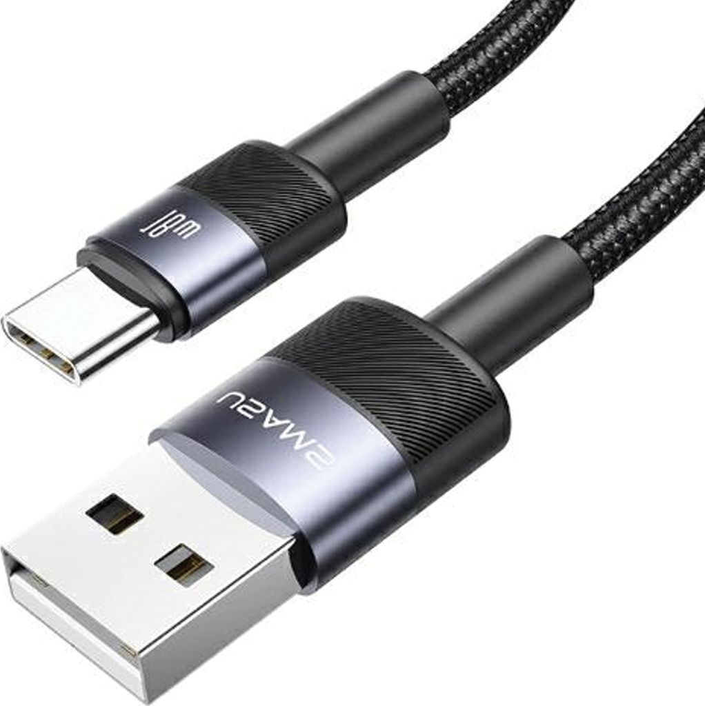 USAMS USB-auf-USB-C-Kabel 1,2 m Schnellladestahl