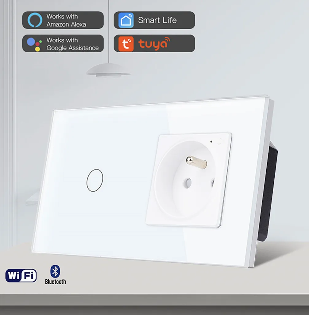 Prise connectée WiFi noire BOT SPS11 avec bouton de commande manuel - 5