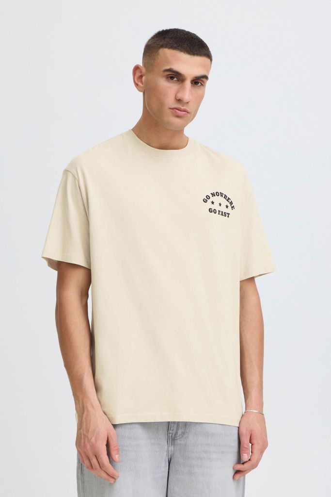 !Solid SDUstance Herren T-Shirt Kurzarm Shirt 100% Baumwolle Box Fit