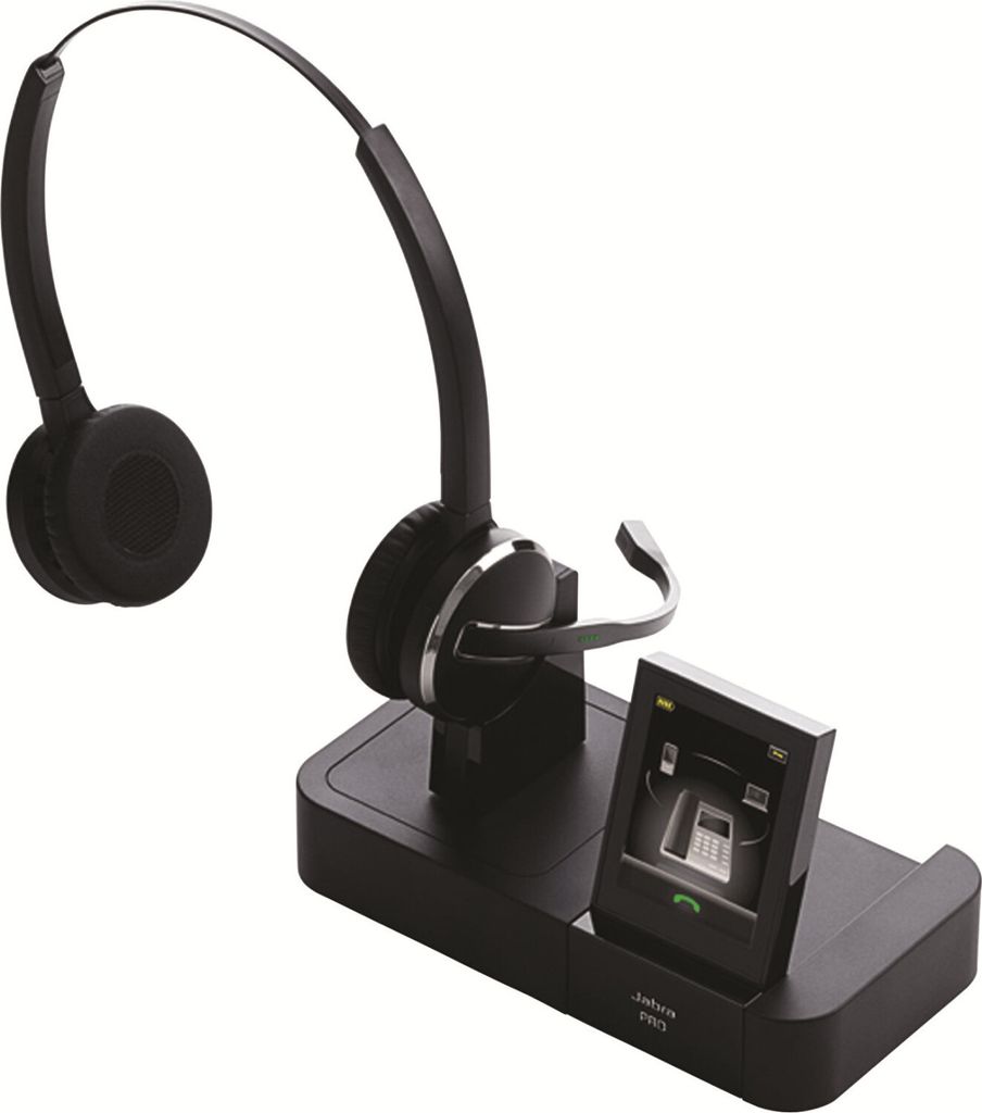 Jabra Pro 9465 Stereo Headset mit Station 9465-29-804-101