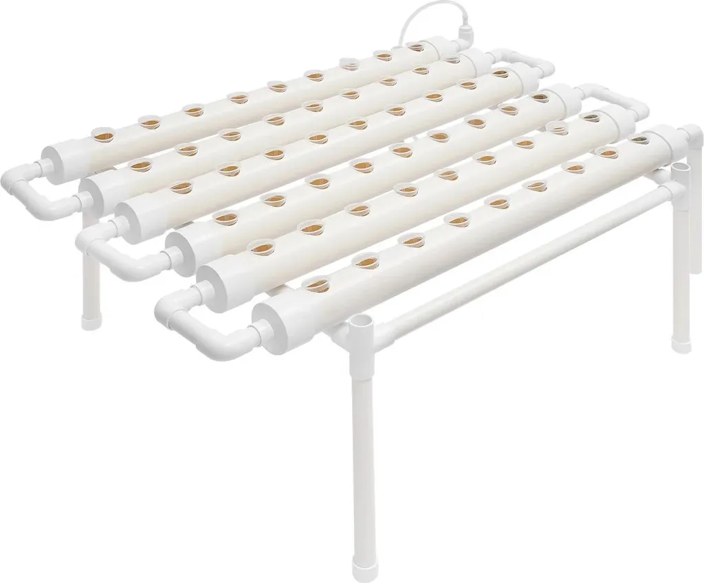 Kit potager hydroponique intérieur 54 trous système de culture sans sol