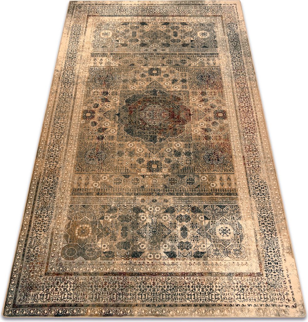 Wollteppich SUPERIOR MAMLUK orientalisch vintage creme beige 200x300 cm