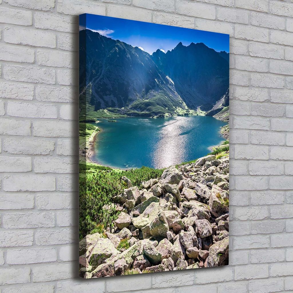 Tulup Leinwandbild - 70x100cm - Wandkunst - Drucke auf Leinwand - Leinwanddruck - Wohnzimmer Wanddekoration XXL - Wohnung Deko Kunstdrucke - Land...