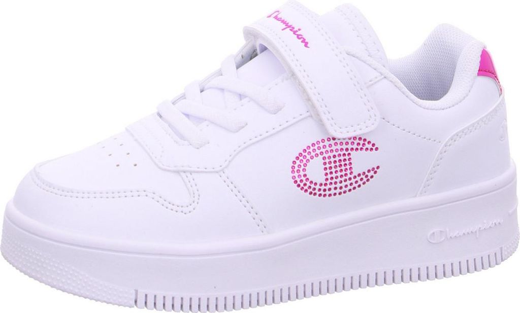 Champion Rebound Platform PS Sneaker Weiß in Gr. 32.5