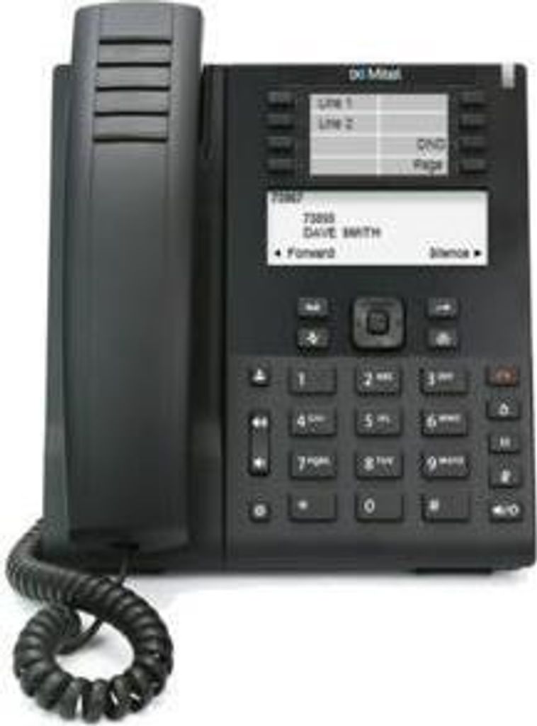 Mitel MiVoice 6910 IP Phone - VoIP-Telefon mit Rufnummernanzeige - VoIP-Telefon - Voice-Over-IP