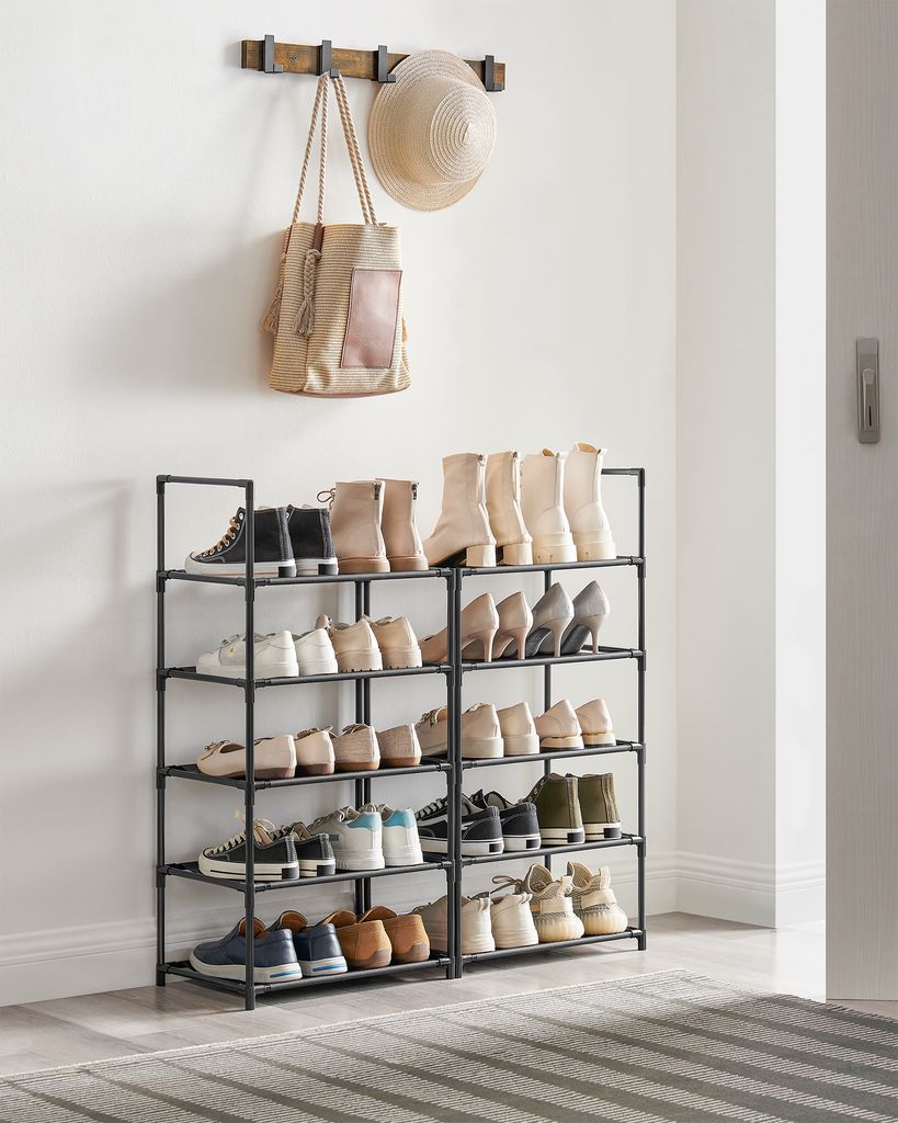 SONGMICS 10 Ebenen Schuhregal, Schuhablage 173 x 45 x 28 cm Produktbild 7