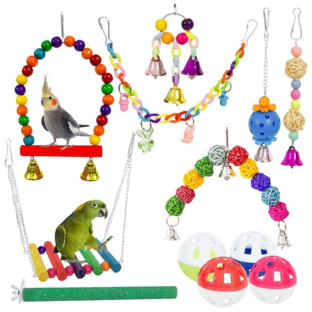 Vogelspielzeug für Vögel Spielzeug für Papageien Produktbild 