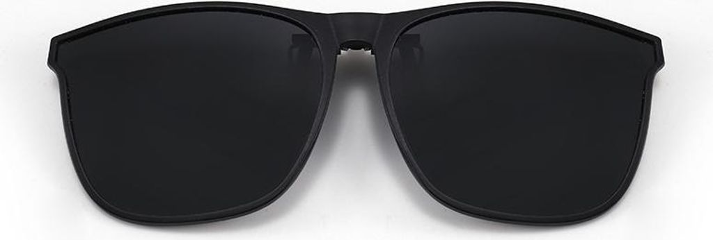 INF Aufsteck-Sonnenbrille - Schwarzer Rahmen mit Produktbild 