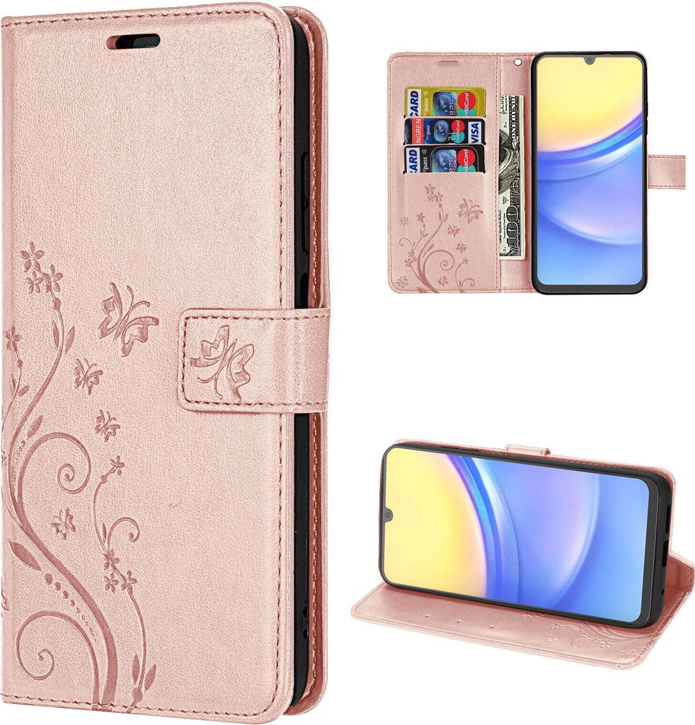 Hülle für Samsung Galaxy A15 Handyhülle Handy Tasche Produktbild 