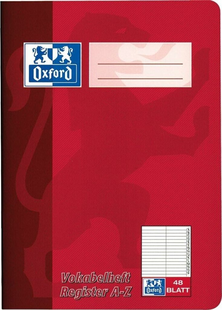 Oxford 100302812, Obrázok, Zelená, Červená, A5, 80 listy, Obrázok produktu 