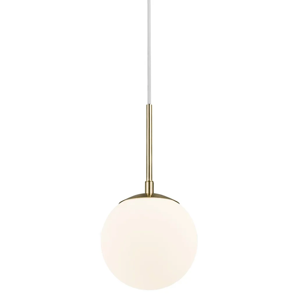 Pendente Grant 15 Ottone Lucido e Bianco | Lampada Design Instagram