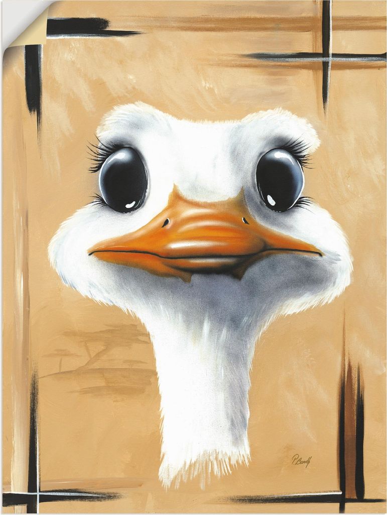 ARTland Wandbild, selbstklebend Lustiger Strauß Größe: 60x80 cm