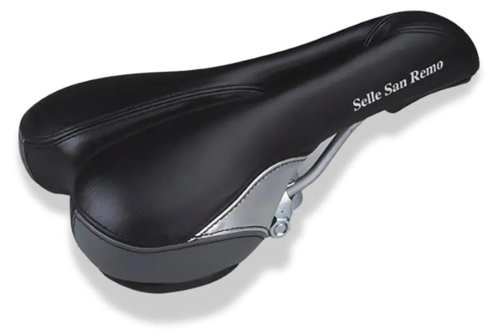 Selle de Vélo VTT Union 3110 Ergonomique Noire pour Sport et Loisirs