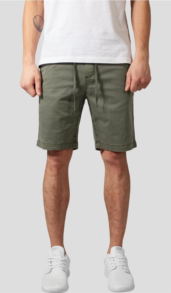 Urban Classics Segeltuchshorts für Männer Ubra olive 5XL