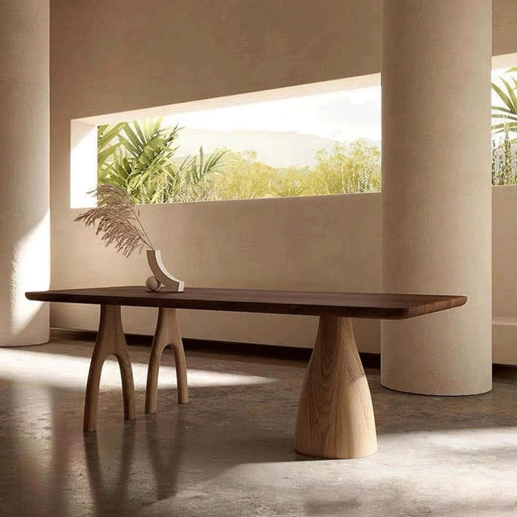 360Home Massiv Holz Esstisch Langer Tisch 1.8m Produktbild 