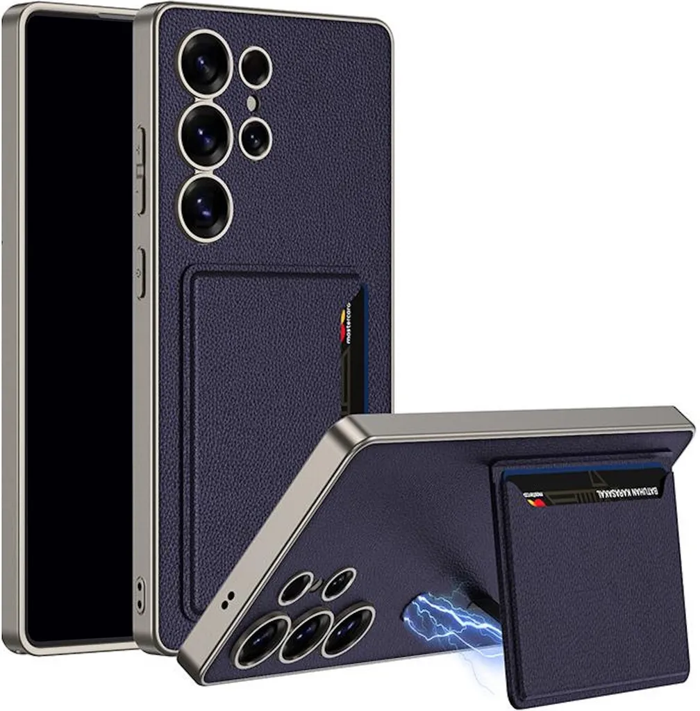 Recensione Cover GKK Samsung S25 Ultra Pelle Viola - Test Magnete