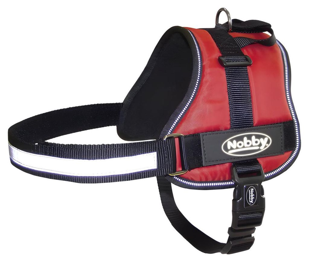 Nobby Geschirr "SEGURO" Bauch: 82-110 cm, B: 40 mm rot