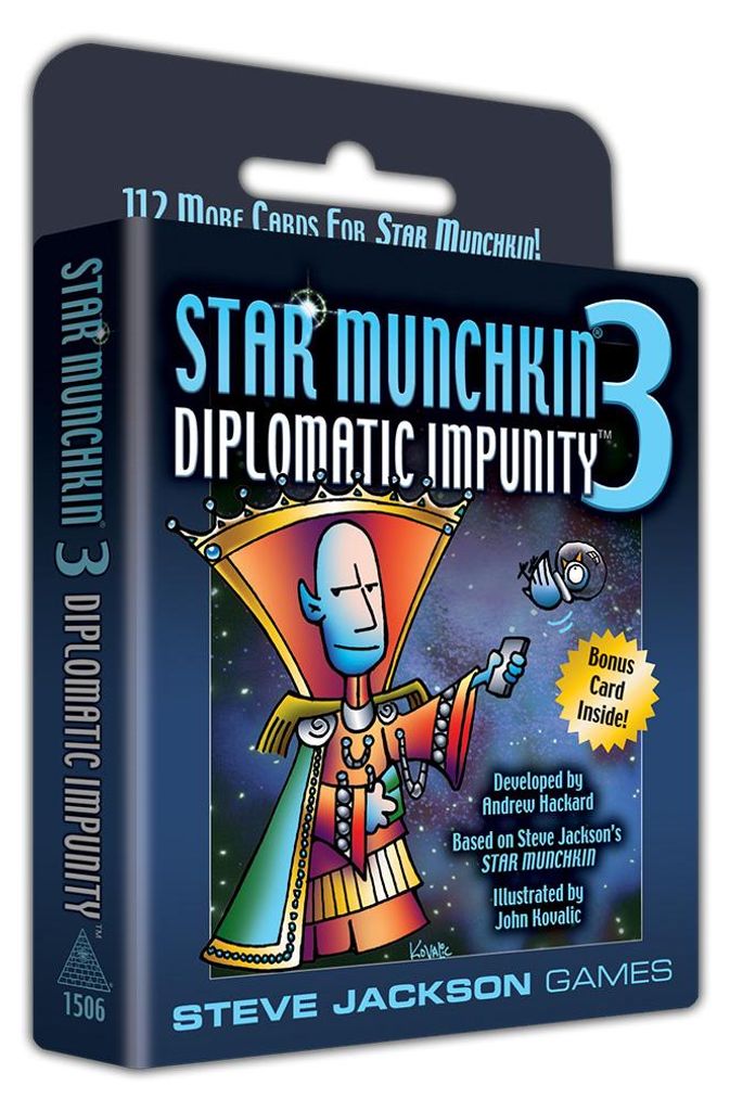 Star Munchkin 3 : Immunité diplomatique - Jeu de cartes - Image du produit 