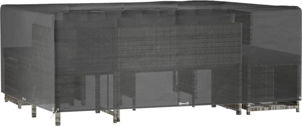 vidaXL Obal na záhradný nábytok 16 očiek 300x250x90 cm Obrázok produktu 
