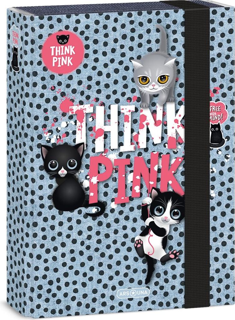 Ars Una Scatola di quaderni Think Pink 23 A5 Immagine del prodotto 