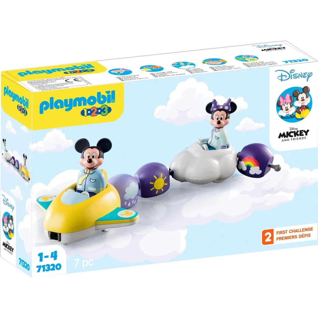 Jouet incassable Mickey et Minnie PLAYMOBIL 71320 Disney pour petit