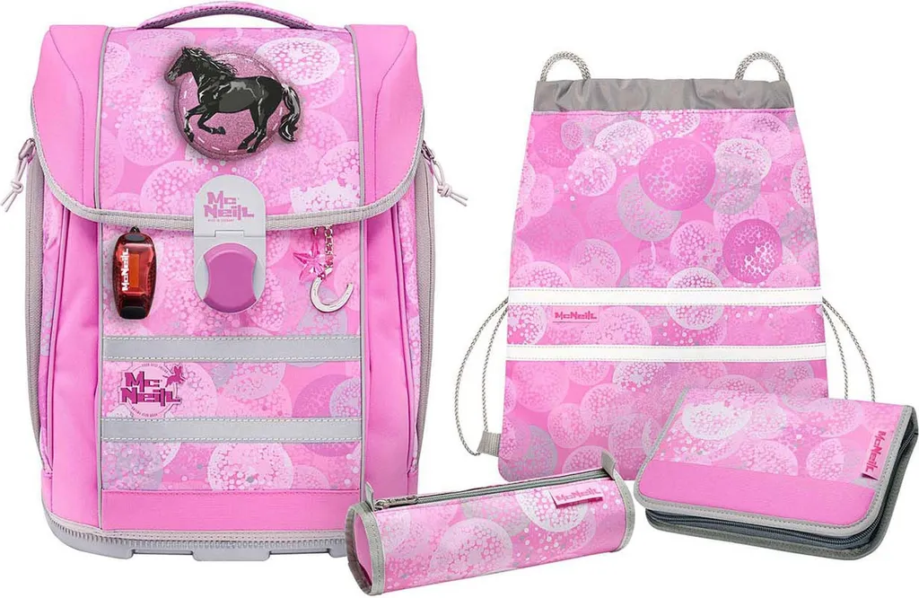 Équipement scolaire complet McNeill McLight 2 Beauty rose set 6 pièces