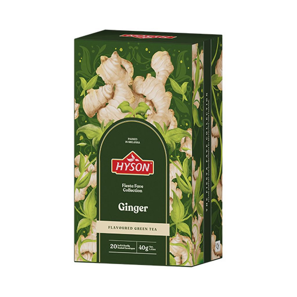 HYSON Ingwer 32g (20 Portionsbeutel, grüner Tee)