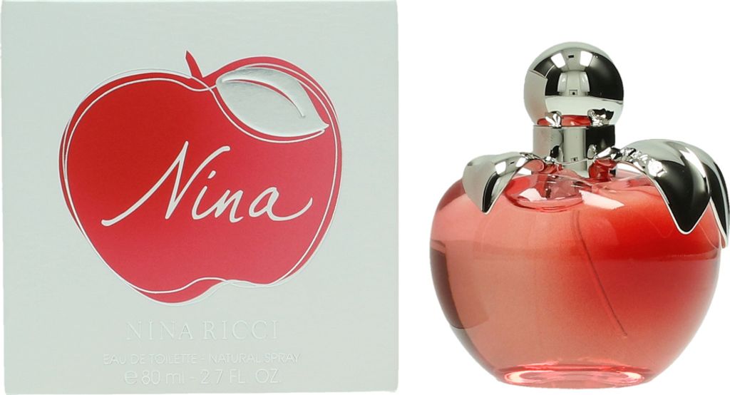 Nina Ricci Nina, Frauen, 80 ml, Nicht nachfüllbare Flasche, Produktbild 