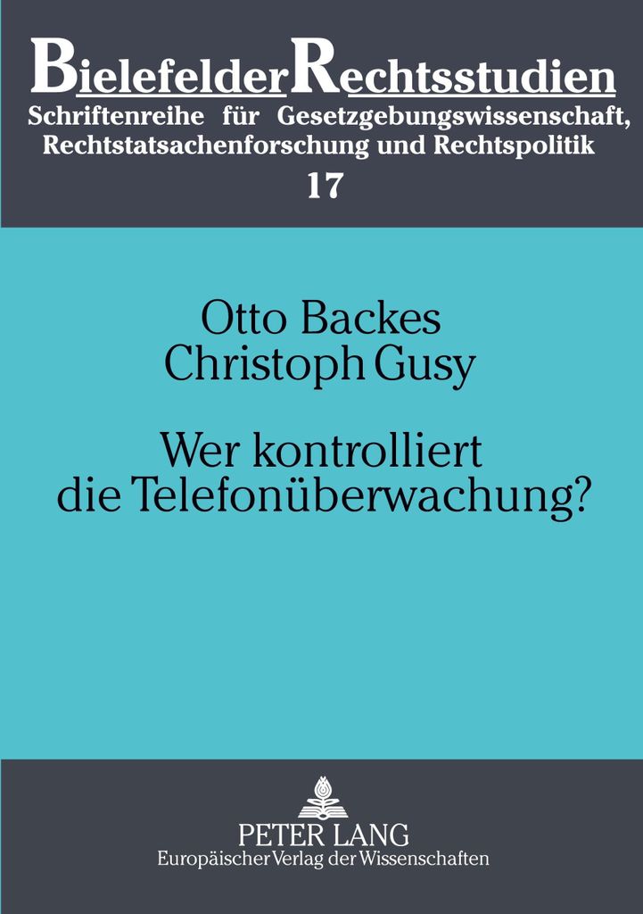 Wer kontrolliert die Telefonüberwachung?