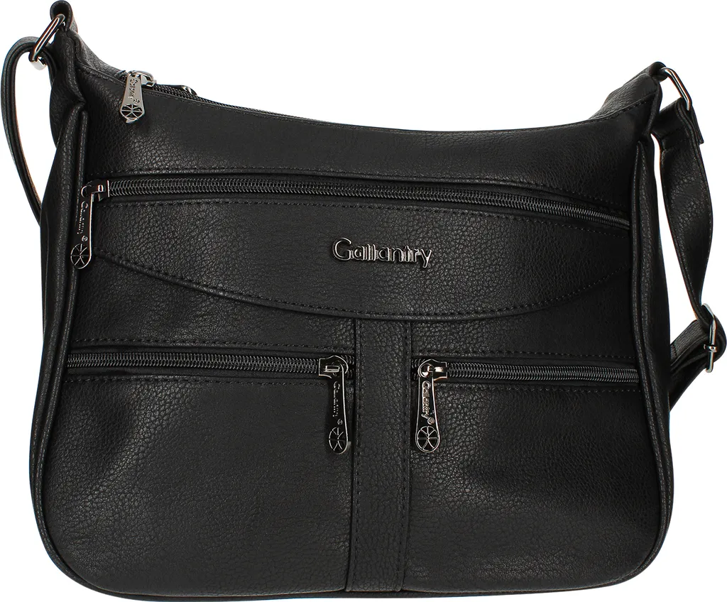 Gallantry sac à bandoulière noir casual chic, idéal pour le quotidien