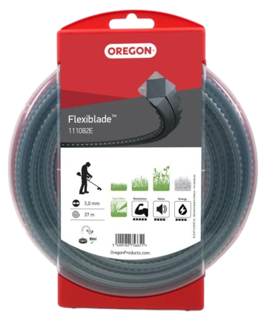 Fil de coupe Flexiblade 3mm x 37m Oregon 111082E pour débroussailleuse