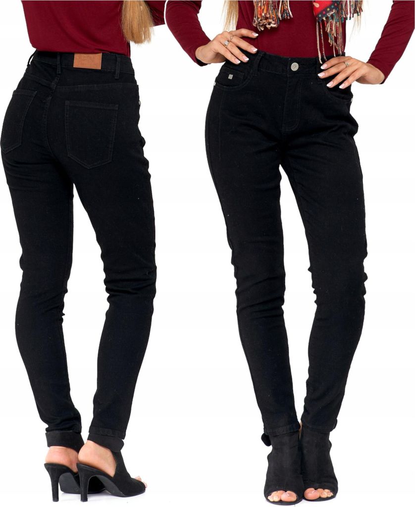 Moraj | Damen Jeanshose Mom Fit - Größe L - Denim - Mit Elasthan - Mit Gürtel