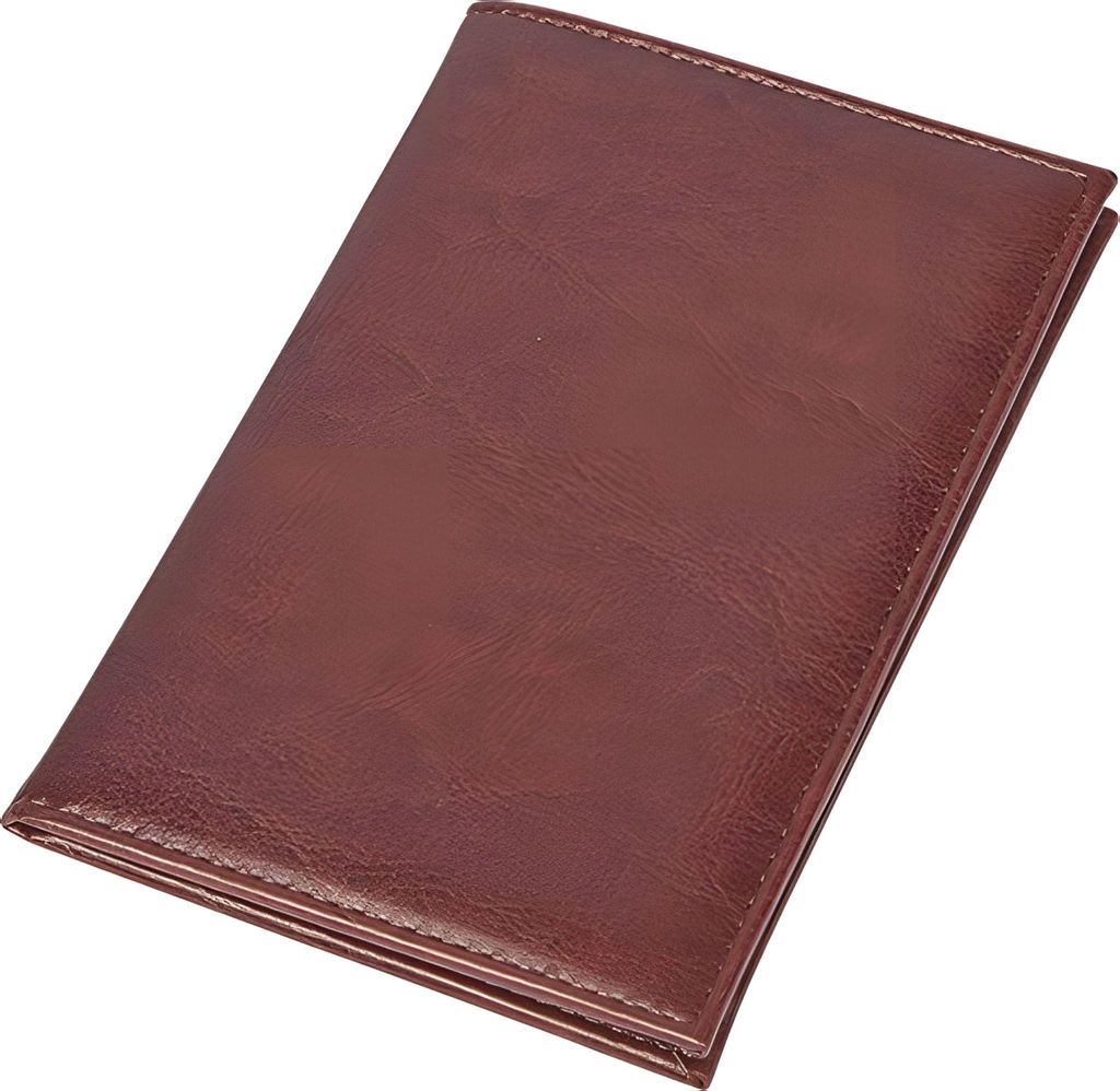 Rechnungsmappe 17x11cm Nachbildung Leder hellbraun Produktbild 