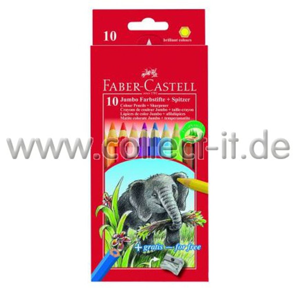FABER-C. Jumbo Kartonetui 10er (111210) Produktbild 