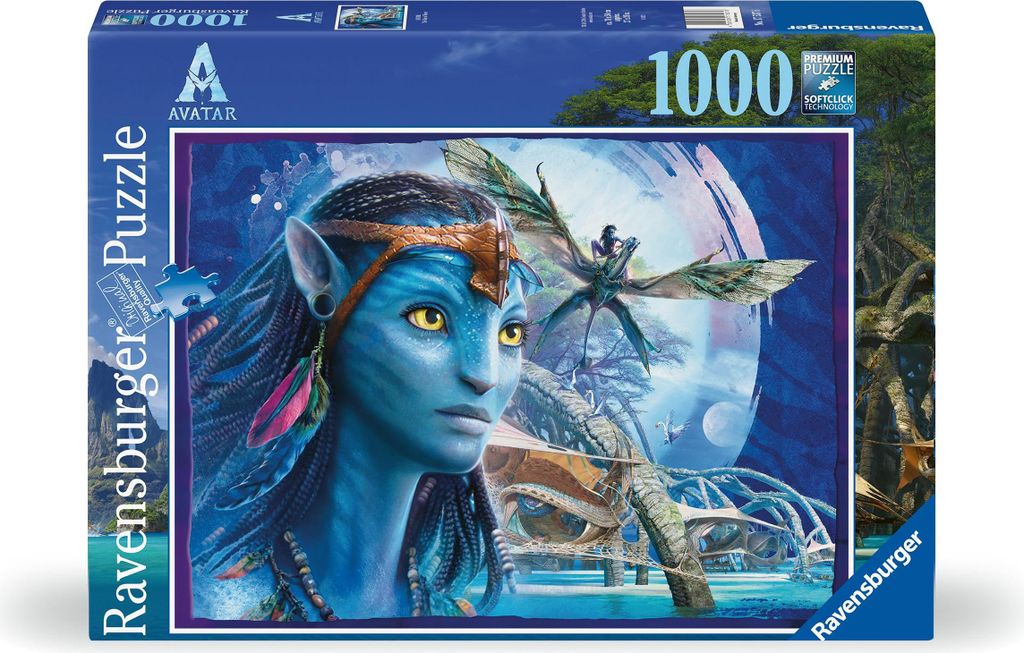 Ravensburger Puzzle 17537 - Avatar: The Way of Water - 1000 Teile Avatar Puzzle für Erwachsene und Kinder ab 14 Jahren