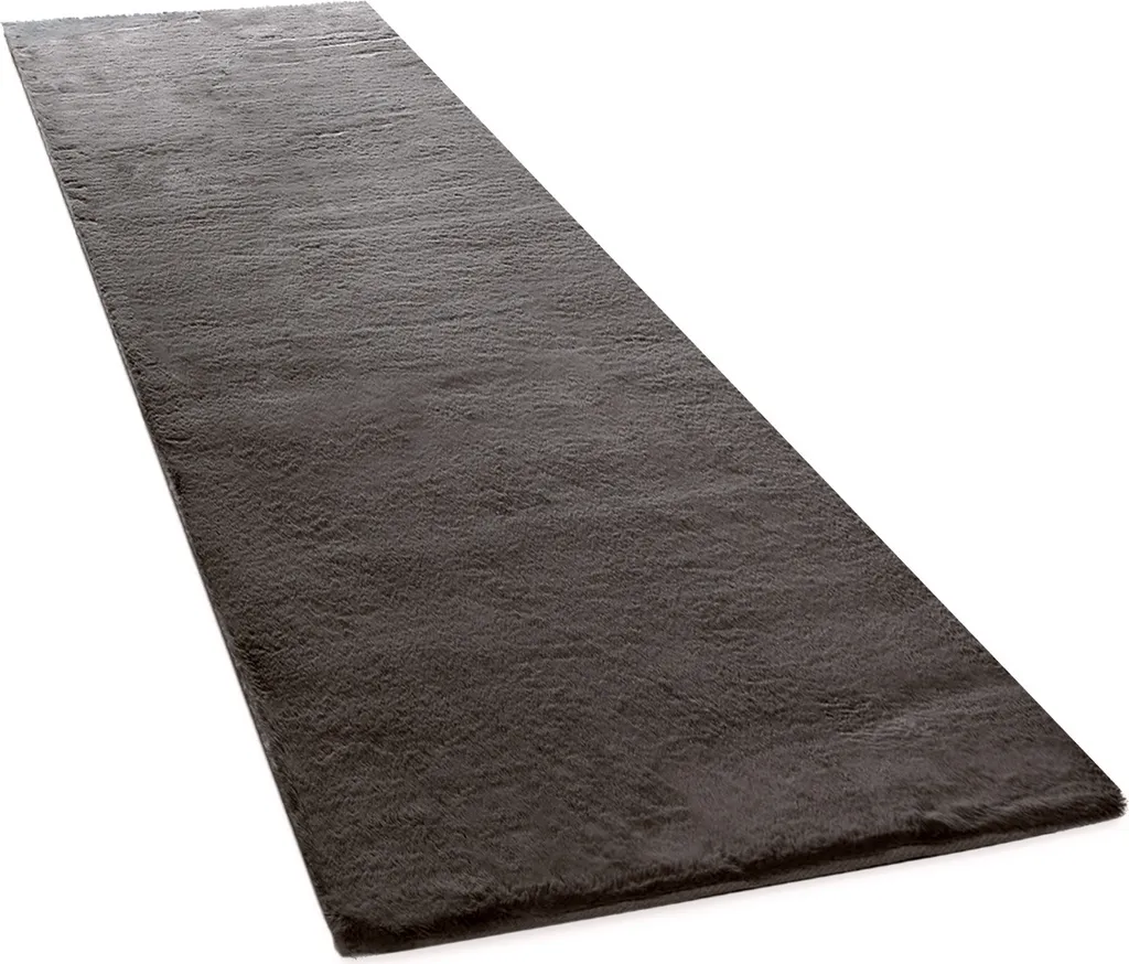 Tapis Shaggy à poils longs 100x200 cm - Tapis de couloir moelleux doux