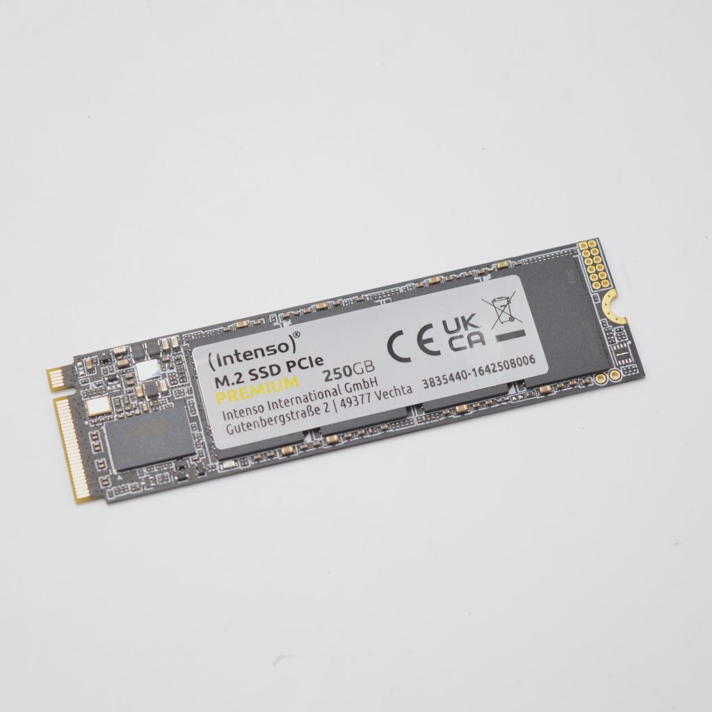Intenso 250GB Solid State Drive M.2 2280 PREMIUM PCIe Obrázok produktu 