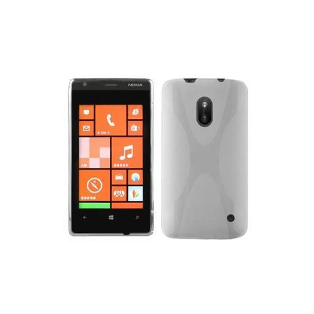 Offerta Custodia Nokia Lumia 620 Cadorabo | Cover Bianca TPU Case