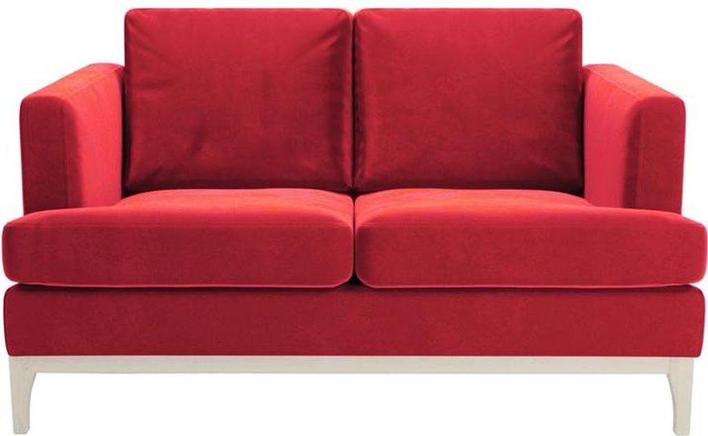 Zweisitzer-Sofa Scarlett-Velluto 7-white