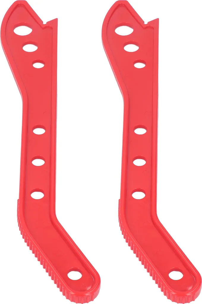 Lavora il Legno in Sicurezza | Set 2 Spingilegno Professionali Rosso - 3