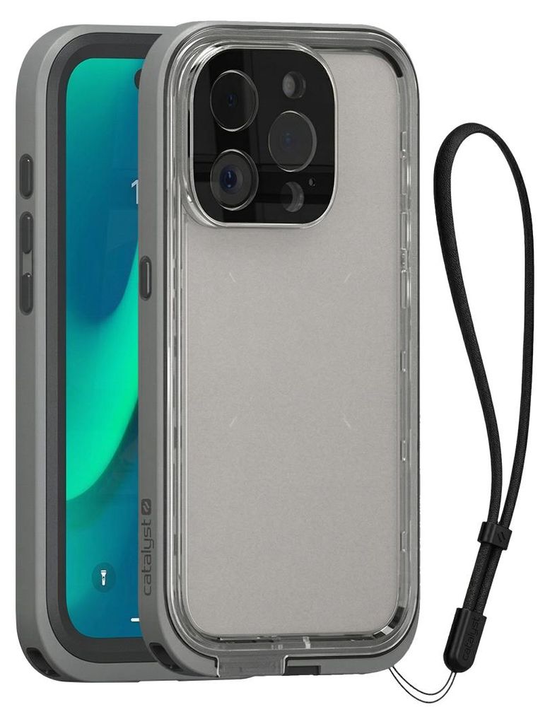 Catalyst iPhone 15 Pro Wasserdichtes Case Stealth Black