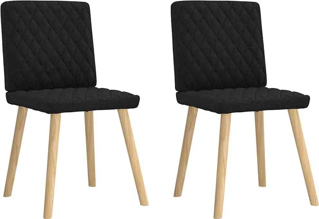 Recensione Set 2 Sedie Tessuto Nero - Guida all'Acquisto Pratico