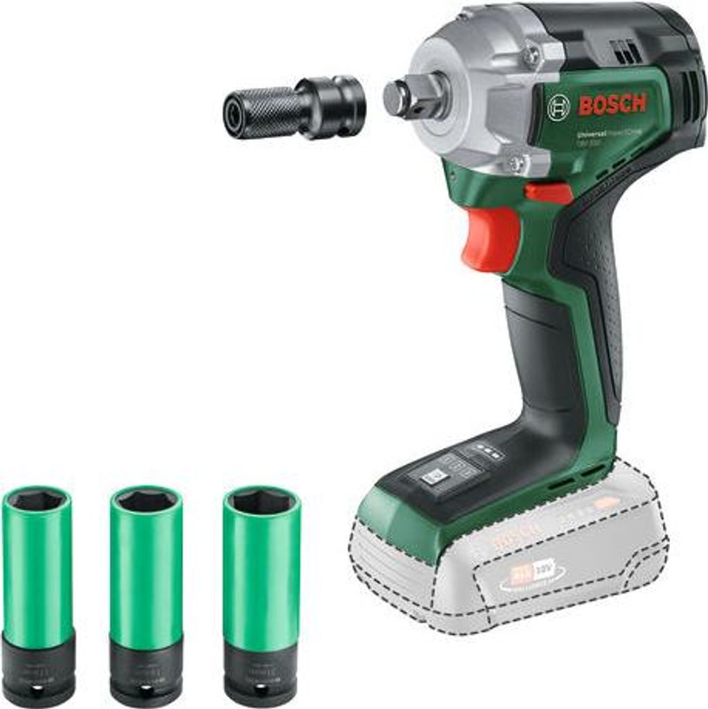 Akku-Drehschlagschrauber UniversalImpactDrive 18V-350 + 3 x Produktbild 