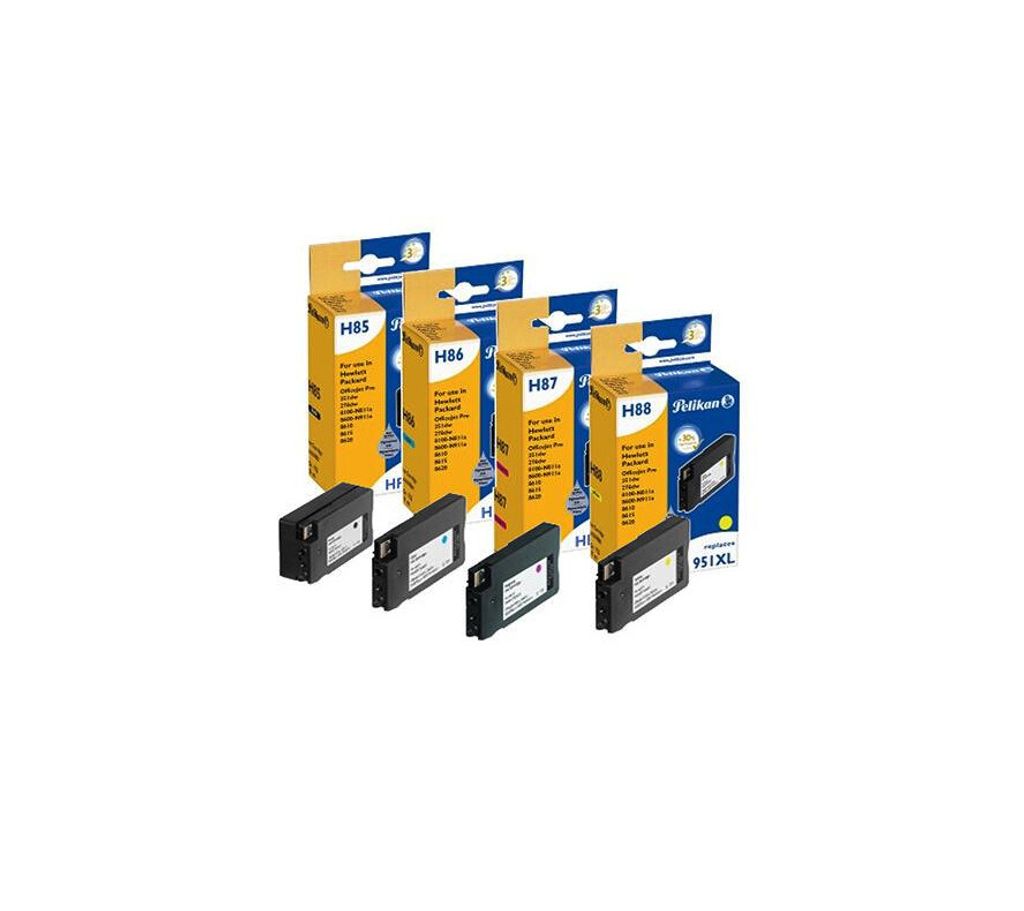 Pelikan Patrone HP 950XL/951XL Multi-Pack B/C/M/Y Produktbild 