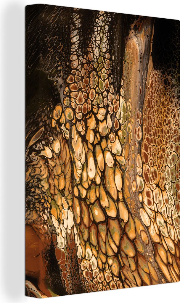OneMillionCanvasses - Leinwandbilder - 90x140 cm, Malerei - Abstrakt - Design, Wandbilder Kunstdruck Wanddekoration - Foto auf Leinwand - Gemäld...