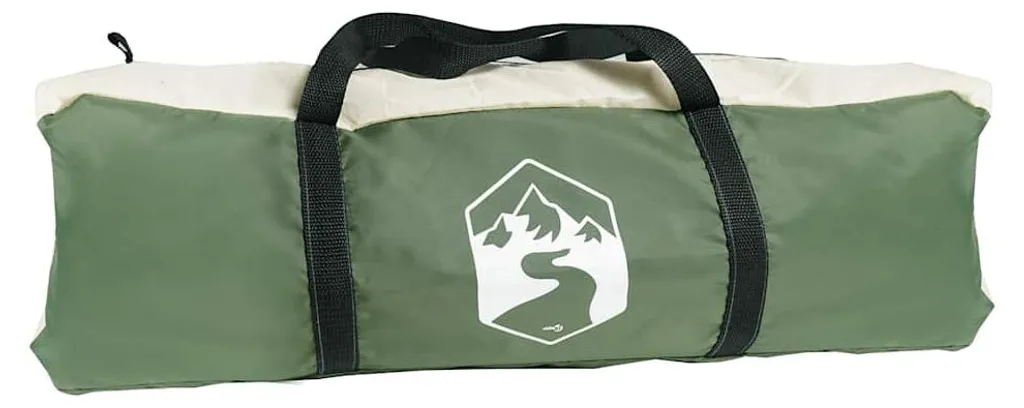 Tipi de Camping Imperméable Vert 7 Personnes Haute Résistance - 11
