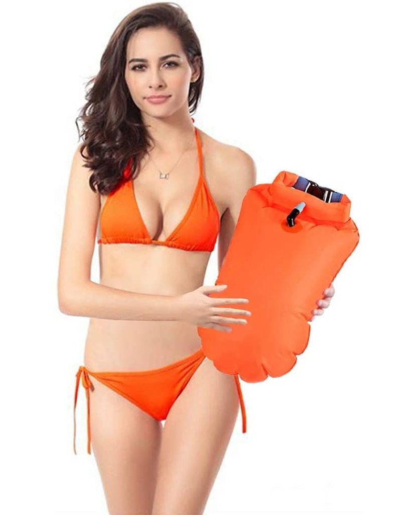2 Stücke Schwimmen Boje Float Wasserdichte Dry Bag für Schwimmen 