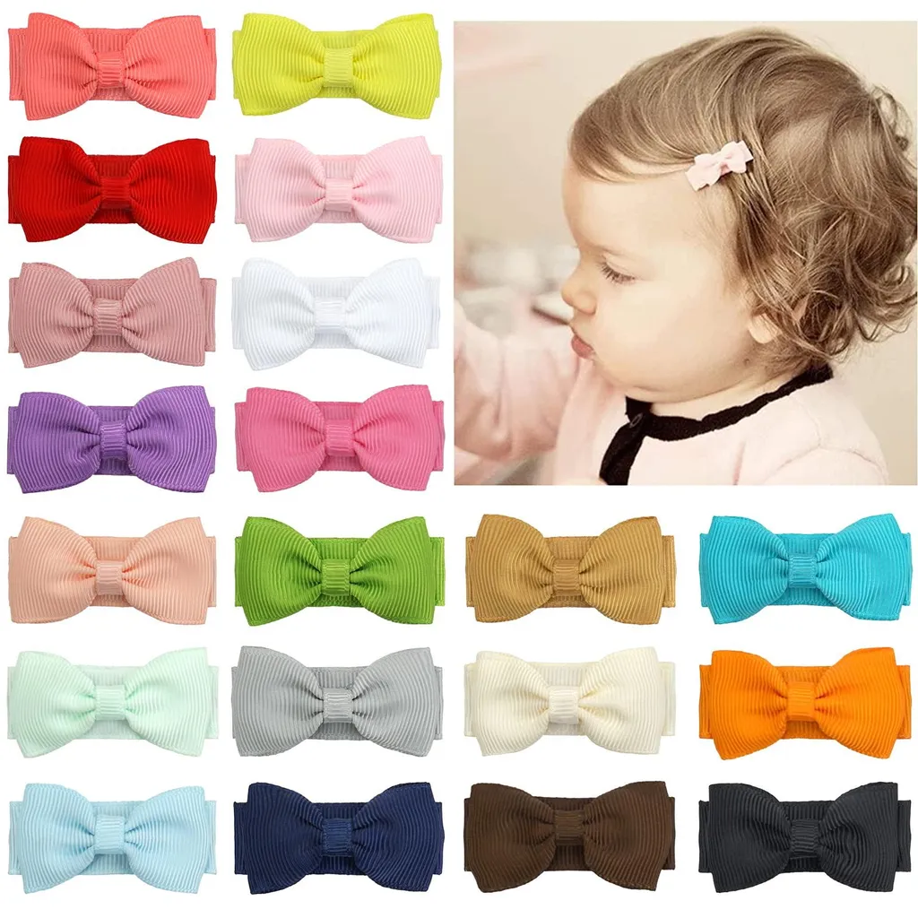 Barrettes clic-clac bébé pour dompter les mèches rebelles - Lot 20